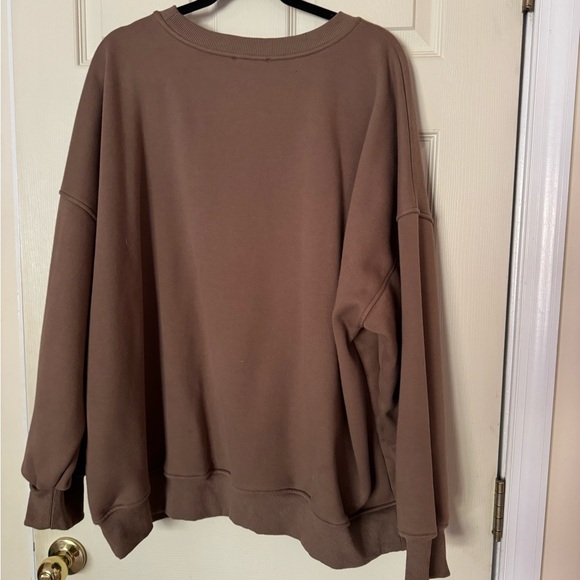 Plus size brown sweatshirt 1x gilli - Picture 2 of 3